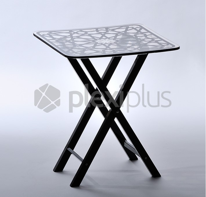 Folding Tables Mother Of Pearl black