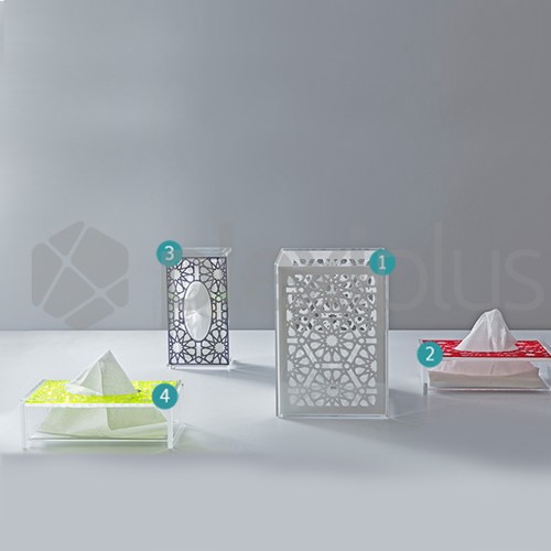 Tissue Box & Bin ARABICA